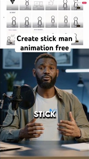 How to Make Stickman Animation for FREE