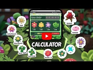 Best Grow a garden calculator with Mutation Value