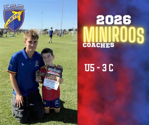 🌟 MiniRoos Coaches Wanted for the 2026 Season! 🌟 With the 2026 season fast approaching, we are preparing for another exciting year of football at the Jets and are now seeking our final coaches to complete our MiniRoos coaching team. Our MiniRoos program covers U5 to U12 and focuses on fun, development, teamwork, and helping young players build confidence and foundational skills. Whether you’re an experienced coach or new to coaching, we welcome anyone who brings enthusiasm, commitment, and a p