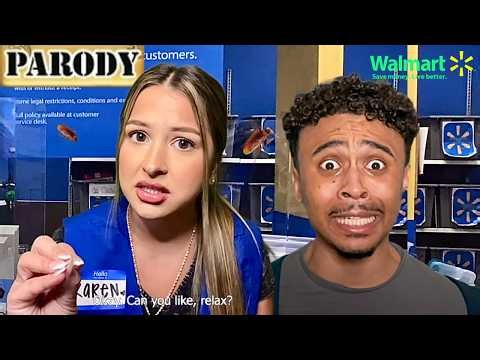 ASMR Rude Cashier at Walmart Won't Give You a Refund! (PARODY)