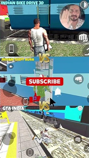 Indian bike drive 3D vs gta india vs Indian theft auto || #gaming #gta #gamingshorts #games