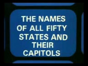 Wakko Warner Sings the 50 States and Their Capitals