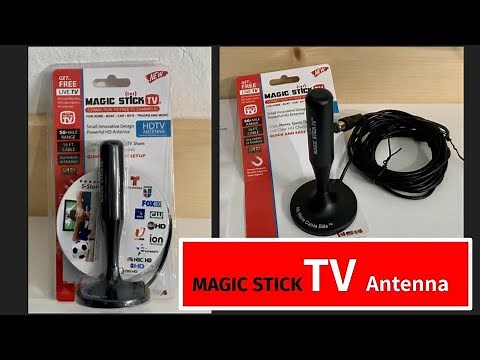 Magic Stick HDTV Antenna 'As Seen on TV' - TV Antenna Review
