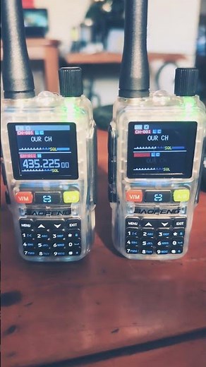 🔥 Baofeng UV-5R Mini (Clear Version) – Quick Look! #Shorts