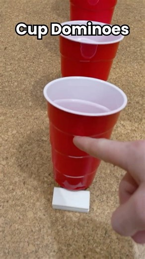 Dominoes with Cups!