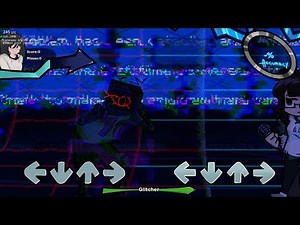FNF - Cyber Sensation: Malware Breakout - Glitcher (by P.GOD & TaeYai) - [FC/4k]