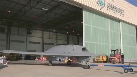 Advanced French Combat Drone by Dassault Neuron in Action