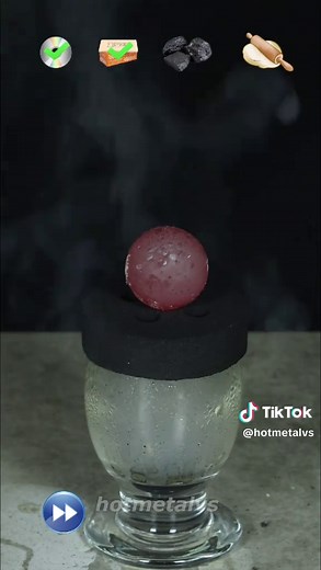 hot ball 1000c vs disk, thermal insulation board, coal, dough! #hotball #hot