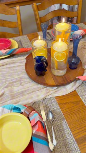 I do this every night for dinner! I love setting the table for every special occasion! #dinner #hosting #tablescape #decorating | Lauren H