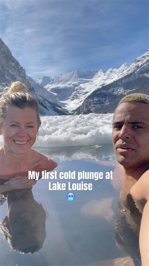 My First Ice Bath at Lake Louise ❄️ What Women Should Know About Cold Plunges