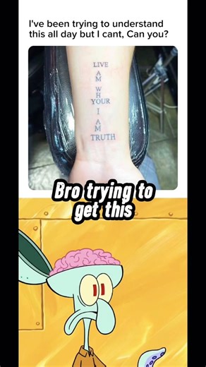 This Tattoo Makes No Sense 💀 #shorts #tattoo #meme