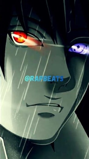 SASUKE UCHIHA-RINNE SHARINGAN (RAP ANIME) #viral #rapanimes #naruto #shorts