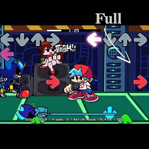 Friday Night Funkin' VS Metal Sonic (Stardust Showdown) (FNF Mod/Hard)#Shorts#vsSonic#MetalSonic