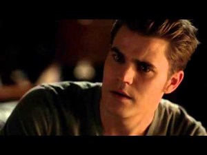 Caroline tells Stefan about Elena and Damon... (The Vampire Diares 4x09: O Come, All Ye Faithful)