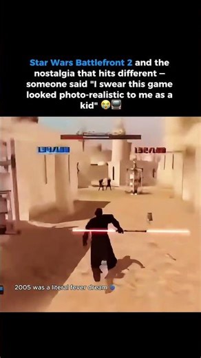Star Wars Battlefront 2 nostalgia hits different in 2005 😭📺 #starwars #nostalgia