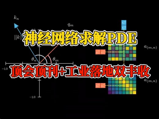 神经网络求解PDE 顶会顶刊 工业落地双丰收