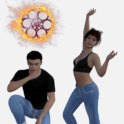 20 Asian Morphs and Textures M/F for Genesis 9 - Daz Content by Tomasi Studios