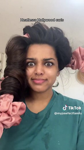 Easy DIY Heatless Hollywood Curls Tutorial for Prom Hairstyles