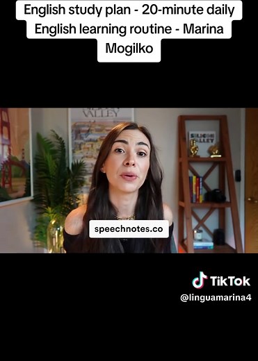 20-Minute Daily English Learning Routine