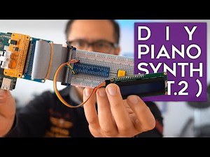 DIY raspberry pi piano synthesizer, part 2: LCD, buttons, convolution reverb