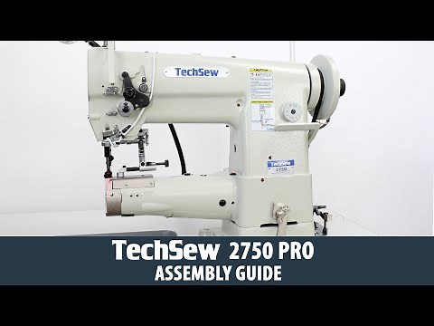 Assembly of the Techsew 2750 Pro Industrial Sewing Machine
