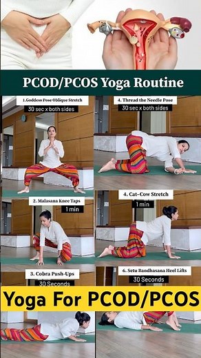 📌 Don’t Have Time? Try This 5 Minute PCOS/PCOD Routine #pcos #pcod #pcosworkout #pcosyoga #pcodyoga
