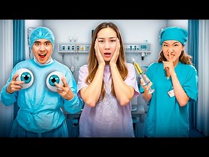 SURGERY😱💊| EVIL DOCTORS INJECTED MY EYES😭💉🩸|@aruna_n_m @Orazzaliev