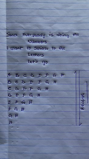 Switching to the Letters: ABCDEFGH Song Lyrics