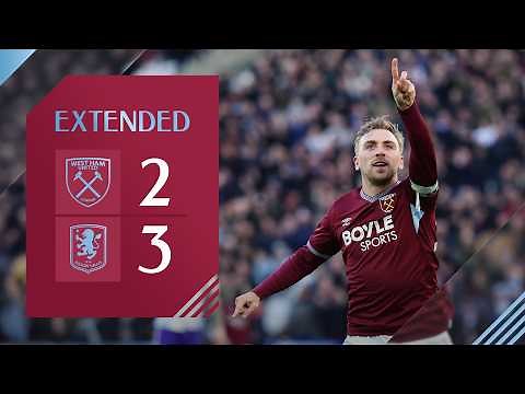 Hard-Fought Battle In East London | West Ham 2-3 Aston Villa | Premier League Extended Highlights