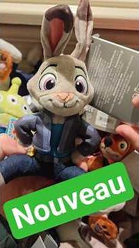 New magnetic shoulder plush toys: Alien from Toy Story, Judy Hopps and Nick Wilde from Zootopia