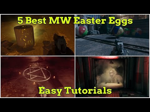 5 Best Modern Warfare Easter Eggs, Easy Tutorial (Cargo, Aisle 9, Trench, Live Stock, Cheshire Park)