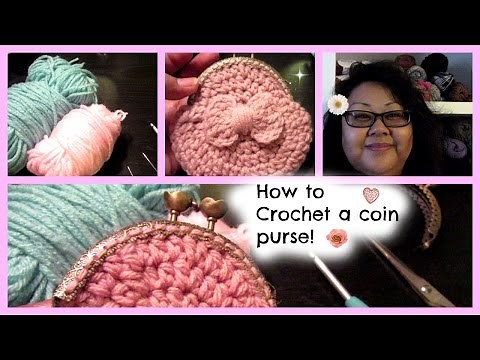 How to Crochet a coin purse!