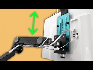 This VESA adapter plate can add height to your monitor arm