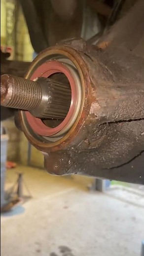 Pinion seal replacement #mechanic