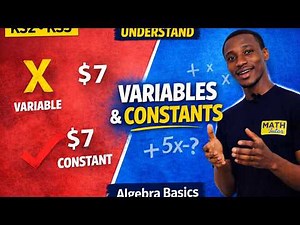 Variables and Constants | Introduction to Algebra