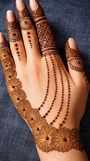 😱🔥Easy Step By Step Mehndi Design#newmahendi#hennamagic#creativehenna#trending#viralvideo#shortvideo