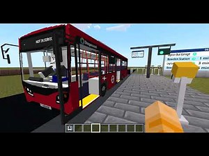 Minecraft Transit Railway - Journey from Leyton Bus Garage to Central