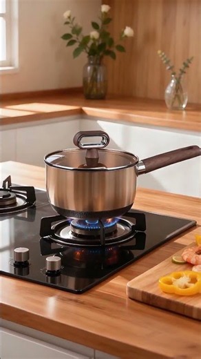 Home‑use Cookware Set: Milk Pot, Stock Pot, Wok & Frying Pan