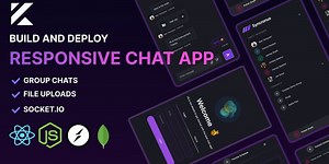 🔥 I Built a stunning chat app with React 🚀