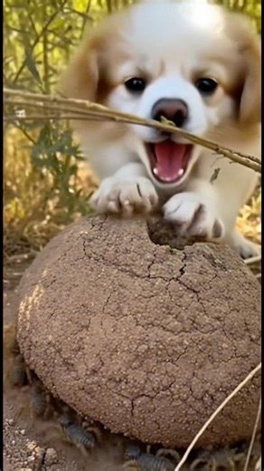 Sudden Venomous Spider Attack on a Helpless Dog! 😱🕷️🐶