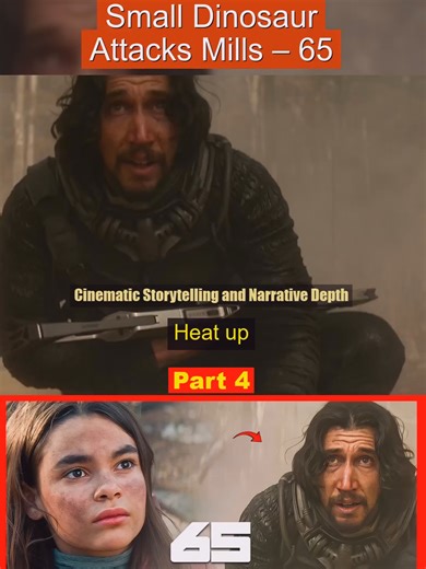 Small Dinosaur Attacks Mills 65 Movie Intense Scene 04 #Cinematic #Storytelling #Narrative #Depth