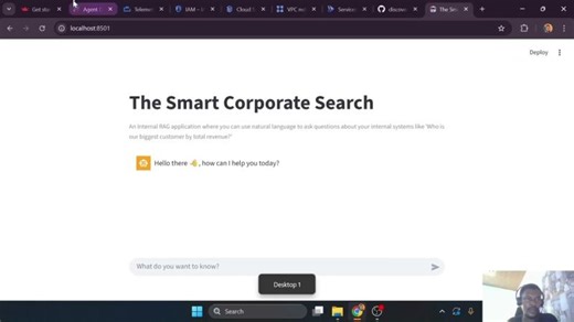 Cloud Run Capstone Project - AI-Powered Corporate Search with Complete Infrastructure | Lance Armah-Abraham