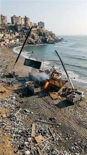Abandoned Shipyard Transformed Into a Stunning Coastal Landmark