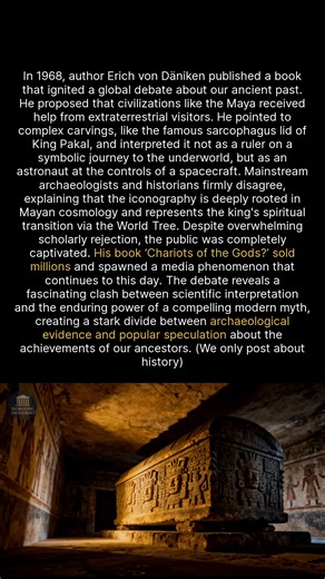 The debate over ancient Mayan carvings pits scholars against ancient astronaut theorists. #history #ancienthistory #archaeology #didyouknow | Intriguing Archaeology