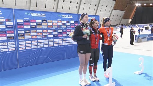 Blondin captures World Cup speed skating gold medal in Nagano