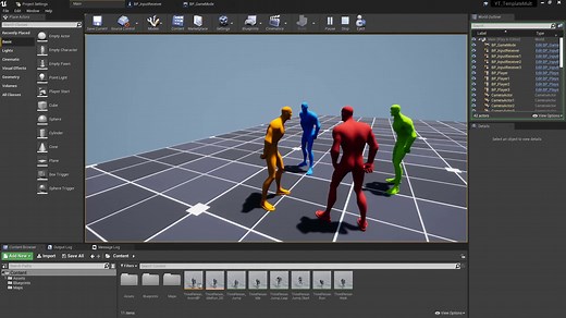 UE4 多人游戏教程系列 ( UE4 Multiplayer Tutorial Series )