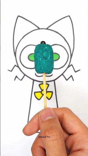 Sprunki Tox Pyramixed Phase 4 Paint Art With Homeade Paint Roller 😍 #sprunki #incredibox #art