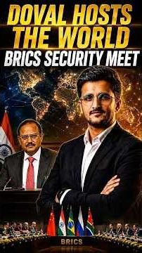 China, Russia & Iran's Security Chiefs in Delhi | BRICS NSA Meet & India's Strategic Autonomy