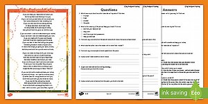 UKS2 If by Rudyard Kipling Differentiated Reading Comprehension