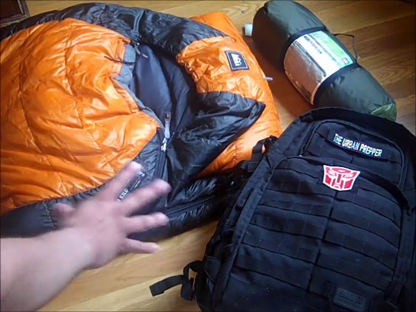 Best sleeping bag storage tips for a bug out bag